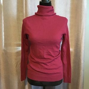 Carole Little 100% merino wool turtleneck sweater